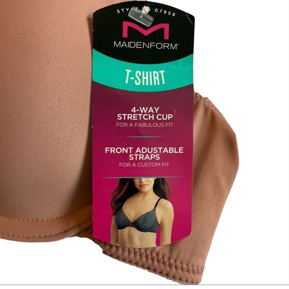 Maidenform -Size 36C - One Fab Fit Everyday
Demi Underwire Bra
#07959 - Picture 4 of 7